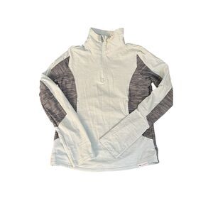 Obermeyer Women's Ski Jacket in White and Gray